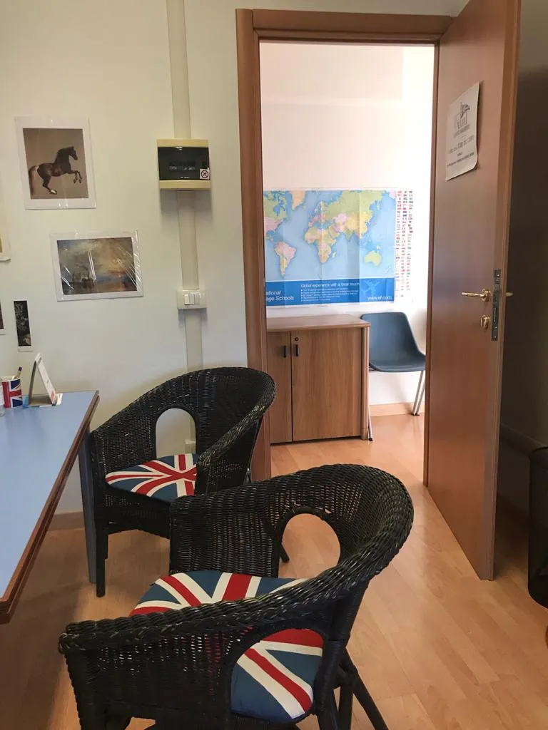 L'ingresso della scuola